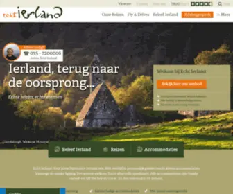 Echtierland.nl(Vakanties en rondreizen Ierland) Screenshot