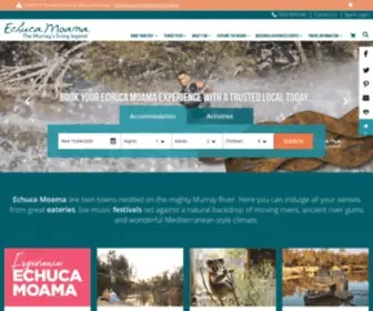 Echucamoama.com(Echuca Moama) Screenshot