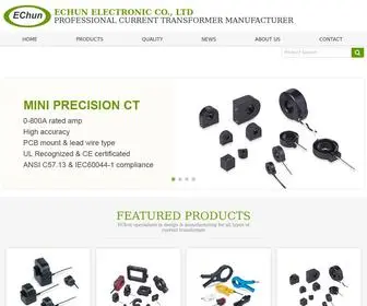 Echun-ELC.com(Current transformer) Screenshot