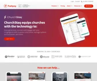 Echurch.com(Online Church Giving & Church Management Software) Screenshot