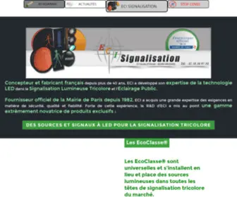 Eci-Signalisation.fr(ECI Signalisation) Screenshot