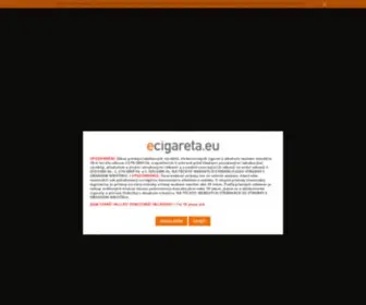 Ecigareta.eu(To jsou elektronické cigarety) Screenshot