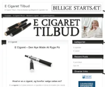 Ecigaretsmoke.dk(E Cigaret) Screenshot