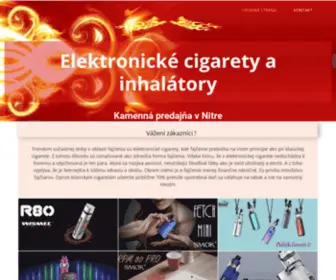 Ecigarety-Inhalatory.sk(ÚVODNÁ) Screenshot