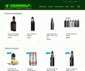 Ecigarros.es(Ecigarros) Screenshot