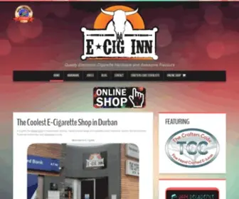 Eciginn.co.za(The Coolest E) Screenshot