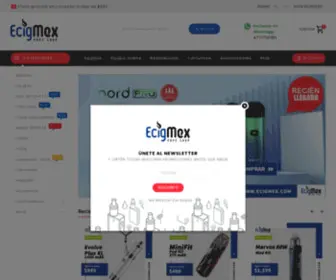 Ecigmex.com(Vape Shop) Screenshot