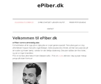 Ecigpriser.dk(Din guide til gode priser på rygevæske (etobak) og e) Screenshot