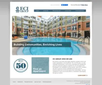 Ecigroups.com(ECI Group) Screenshot