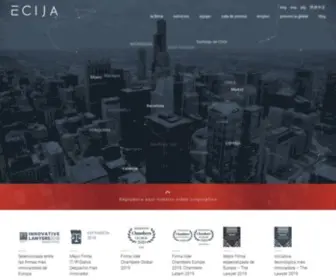 Ecija.com(Firma de referencia en Espa) Screenshot