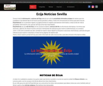 Ecijanoticias.com(Noticias Écija) Screenshot