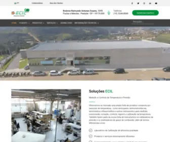 Ecil.com.br(Grupo Ecil) Screenshot