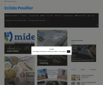 Ecildapaullier.com(Ecilda Paullier) Screenshot