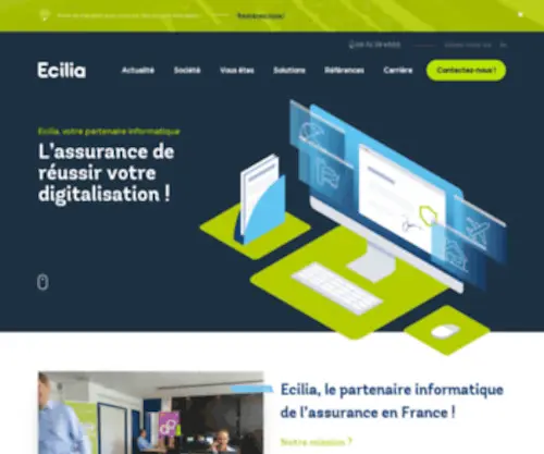 Ecilia.fr(L'assurance) Screenshot