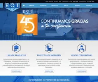 Ecisacv.com(Electro Controles Industriales) Screenshot