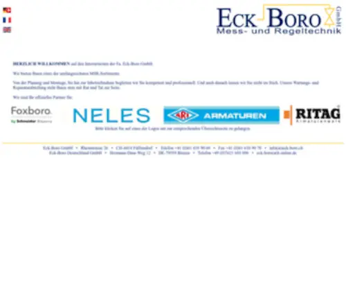 ECK-Boro.ch(Eck-Boro GmbH) Screenshot