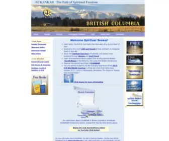 Eckankar-BC.ca(Eckankar public presentations and discussion classes in British Columbia Canada. Eckankar) Screenshot