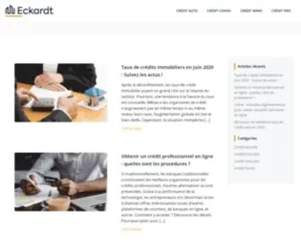 Eckardt.fr(Informez-vous sur les différents crédits avec Eckardt) Screenshot