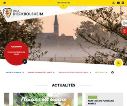 Eckbolsheim.com(Ville d'Eckbolsheim (67)) Screenshot