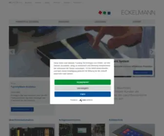Eckelmann.de(Eckelmann denkt Automation digital weiter ǀ Eckelmann AG) Screenshot