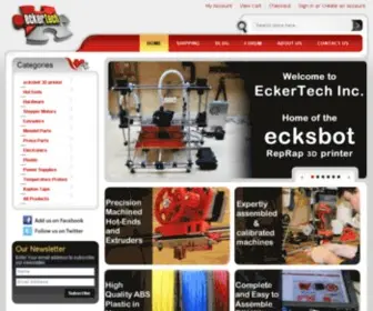 Eckertech.com(RepRap) Screenshot