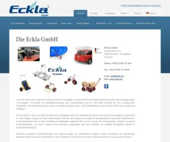 Eckla.de(ECKLA GmbH) Screenshot