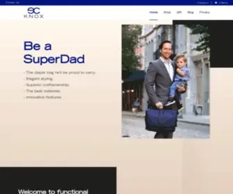 Ecknox.com(The Best Diaper Bags for Dads) Screenshot