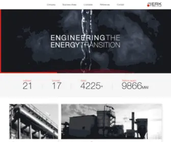 Eckrohrkessel.com(ERK Energy Systems) Screenshot