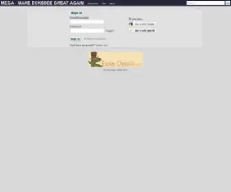 Ecksdee.net(MAKE ECKSDEE GREAT AGAIN) Screenshot