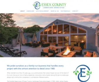 Eclacorp.com(Landscape contractors MA) Screenshot