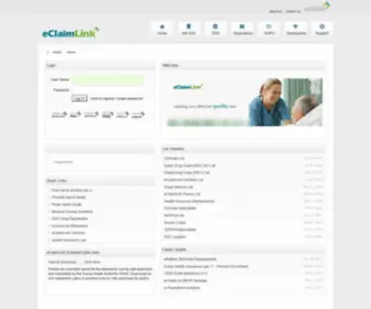 Eclaimlink.ae(Dubai Health Authority) Screenshot