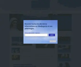 Eclaireursdepaix.com(Pèlerinages à Medjugorje) Screenshot