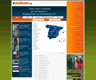 Eclasificados.es(Anuncios clasificados gratis de España) Screenshot