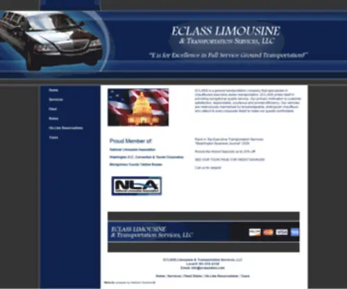 Eclasslimo.com(Eclasslimo) Screenshot