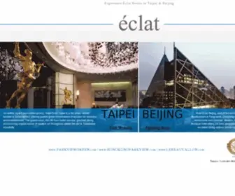 Eclathotels.com(Eclat Hotels) Screenshot