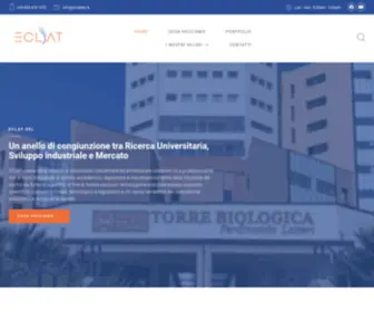 Eclatrbc.it(Research Based Company) Screenshot