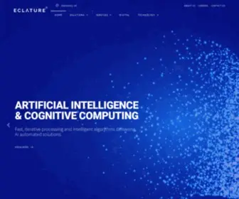 Eclature.com(IT Services) Screenshot