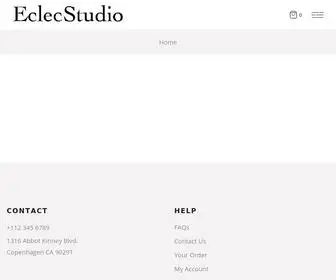 Eclecstudio.com(EclecStudio) Screenshot