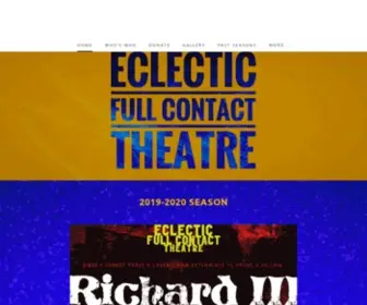 Eclectic-Theatre.com(Eclectic Theatre) Screenshot