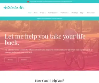 Eclecticalu.com(Let me help you take your life back. i’m a professional counselor whose mission) Screenshot