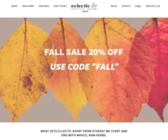 Eclecticherb.com(Eclectic Institute) Screenshot