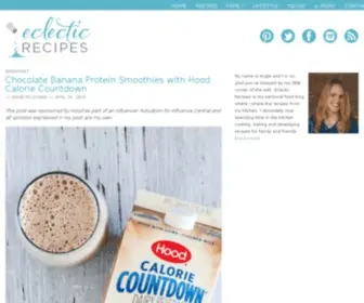Eclecticrecipes.com(Eclectic Recipes Fast And Easy Family Dinner Recipes) Screenshot