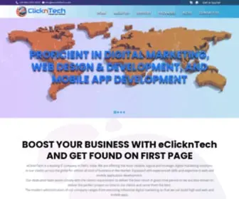 Eclickntech.com(Best Digital Marketing Company) Screenshot