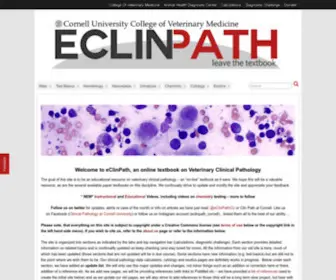 Eclinpath.com(A Resource for Veterinary Clinical Pathology) Screenshot
