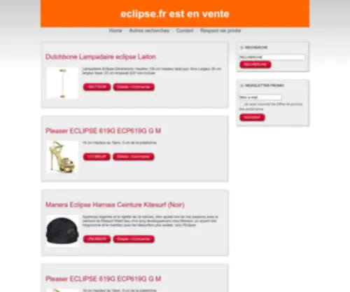 Eclipse.fr(Est en vente) Screenshot