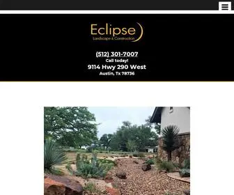 Eclipseaustin.com(Eclipse Landscape & Construction) Screenshot