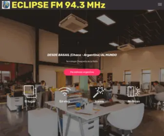 Eclipsefm.com.ar(Eclipsefm) Screenshot