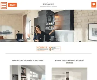 Eclipsegroup.co.za(Fittings solutions by Blum) Screenshot