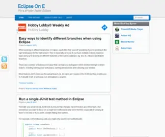 Eclipseonetips.com(Eclipse On E) Screenshot