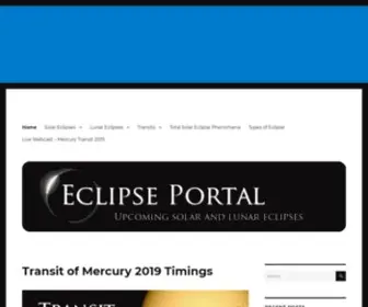 Eclipseportal.com(Eclipse Portal) Screenshot